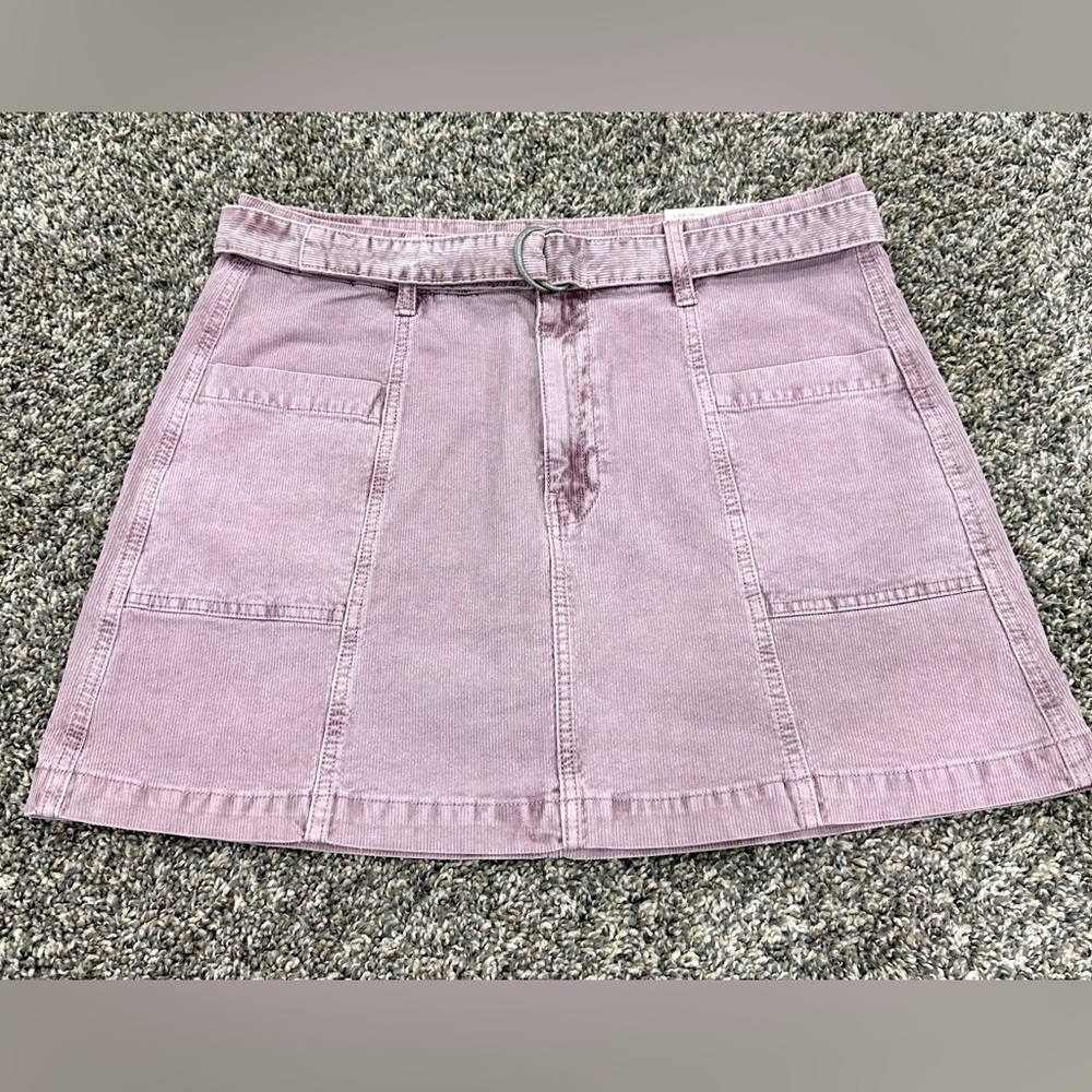 NWT American Eagle Corduroy Pink Skirt
